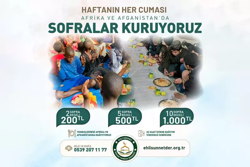 Afrika - Afganistan Sıcak Yemek Yardımı