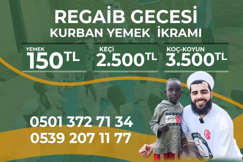 Regaib Gecesi Kurbanı