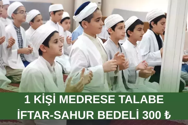 1 Kişilik İFTAR Bağışı