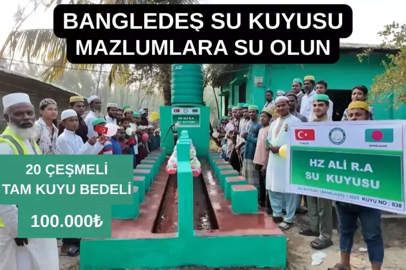 Bangladeş 20 Çeşmeli Tam Kuyu